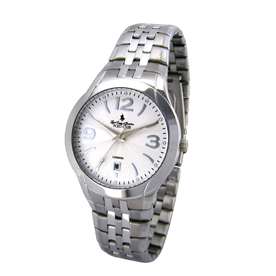 PL118 поло клуб Оптовая Япония movt кварцевые часы нержавеющая сталь назад США мужские поло часы