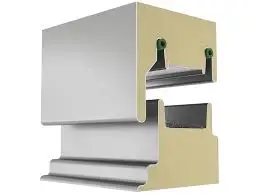 thermal Insulated and water proof sandwich wall/roof PU/PIR/rock wool panel approved by FM