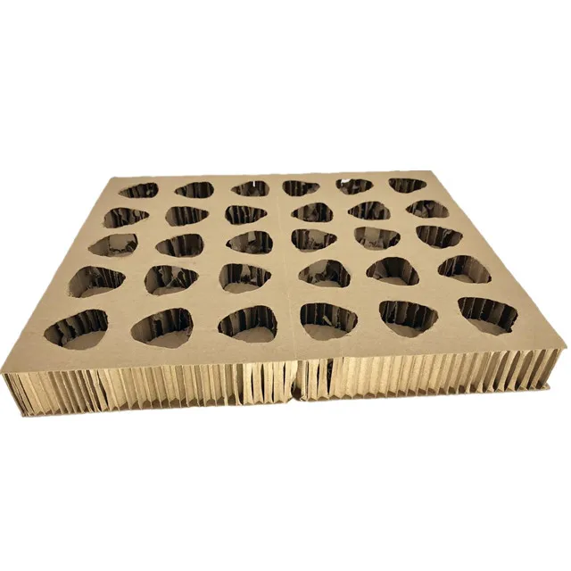 
Chicken eggs boxes for eggs honeycomb paper cardboard for eggs packaging box 