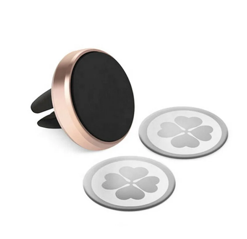
2019 Logo Customised Manufacturer Metal Material Strong Magnet Car Air Vent Holder 