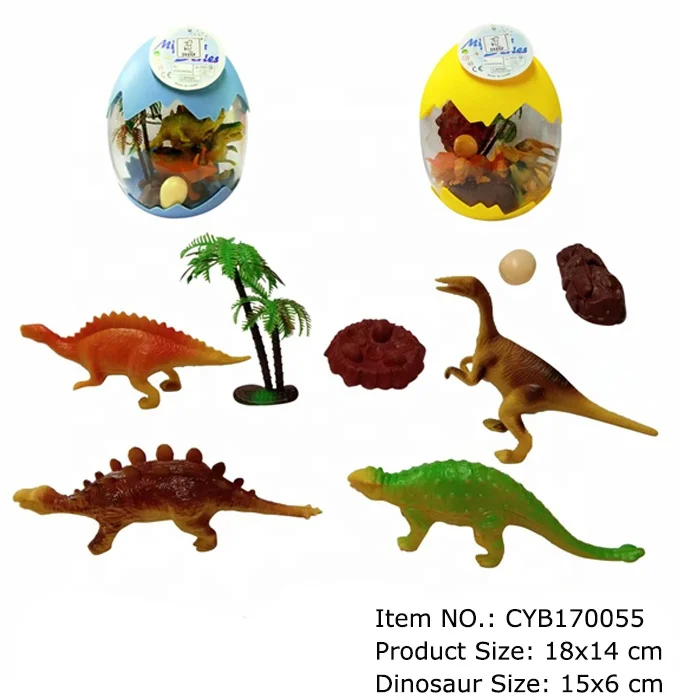 Plastic toys colorful dinosaur egg toys for wholesale