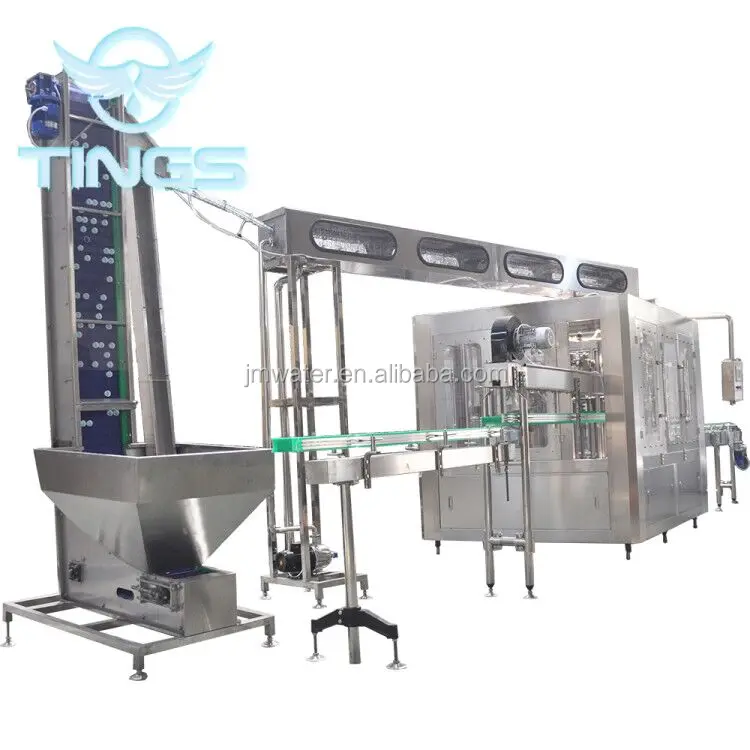 
Jiangmen Angel automatic small bottle soda water filling machine 