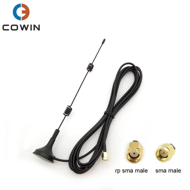 Omni Directional 4G LTE Car Antenna GSM 3G LTE 4G Whip Antenna With Magnetic Base