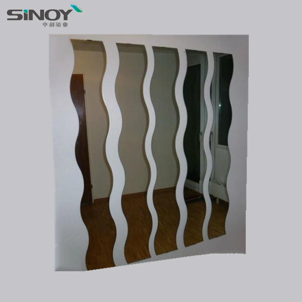 S Shaped Mirror / Wavy Shape Wall Decorative Mirrors