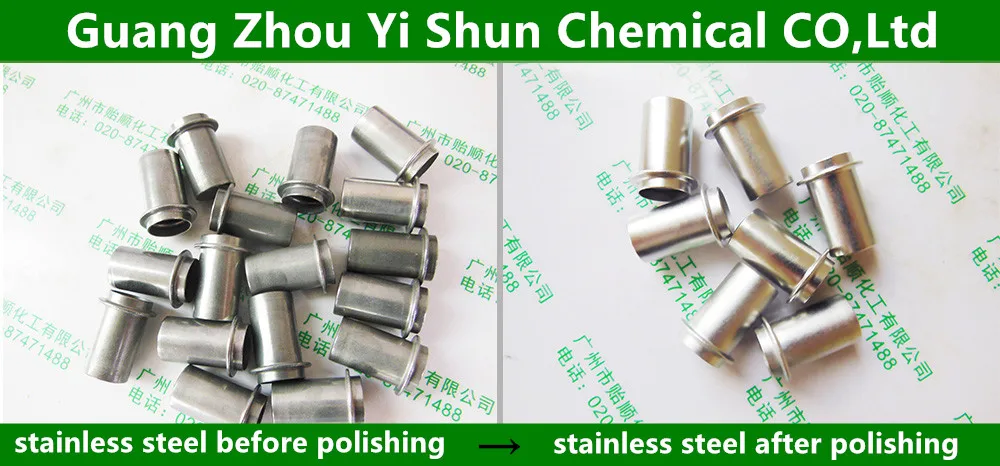 Stainless steel polishing agent Stainless steel cleaning paste Electorless polishing process