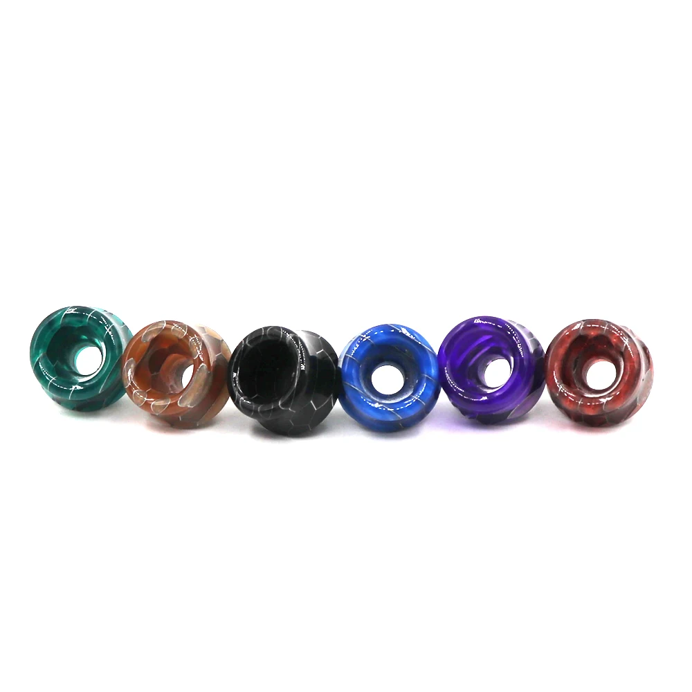 
Lovekeke-006 slim waist 510 snake resin drip tip for smoke electric vape mods RDTA RTA TANK 