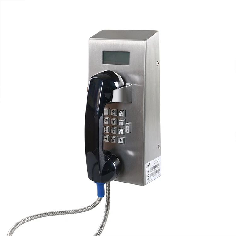 Банковский сервисный телефон с кнопками быстрого набора и надежным телефоном