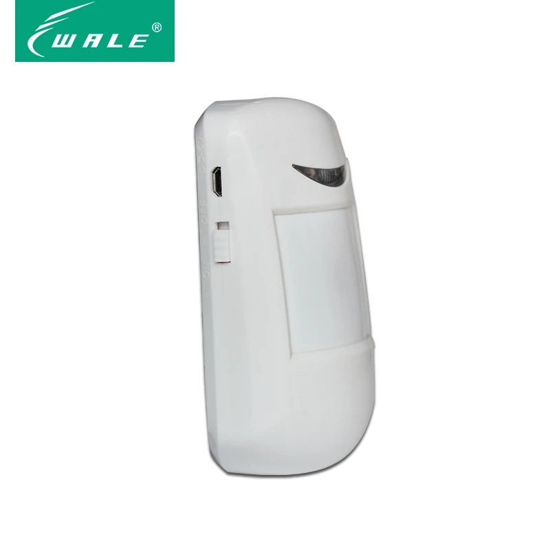 Wale Security WL-803W Wireless PIR Detector 110 Detection Angle 1527 / 2264 24v Infrared Remote