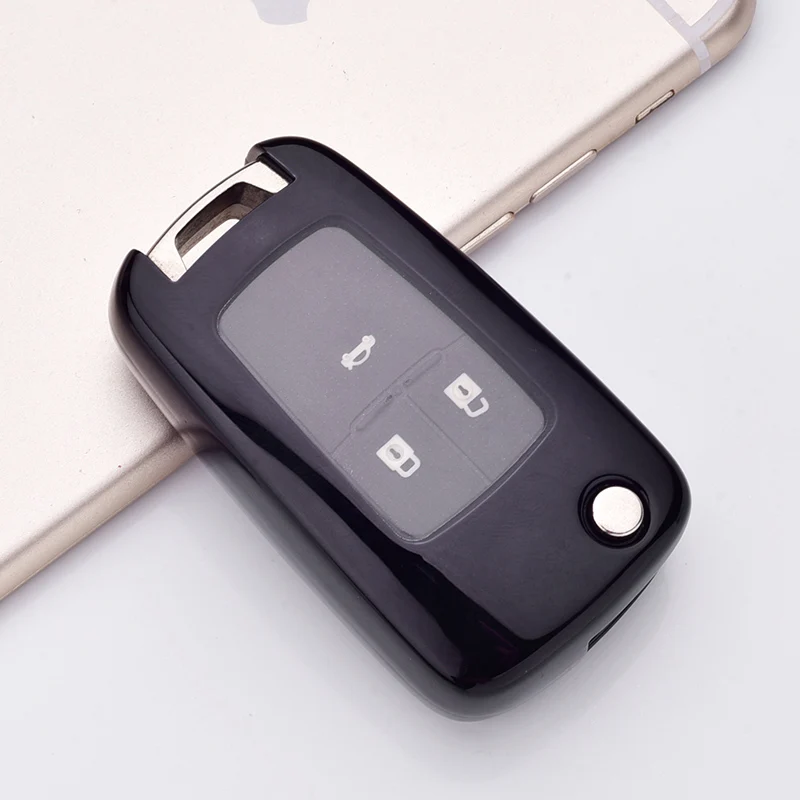 Чехол для автомобильного ключа для Chevrolet Smart Remote Key TPU Volkswagen чехол для автомобильного ключа защитный чехол для автомобильного ключа