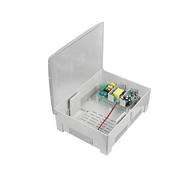 Manufacture Price Plastic DC12V 5A 36W Access Control Power Supply Unit For Access Control System