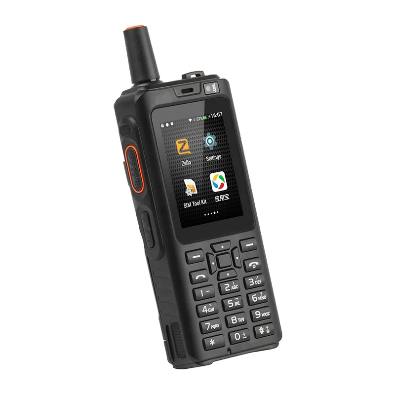 Две SIM-карты wifi smart walkie talkie zello ptt Android мобильный телефон двухсторонняя рация gsm/2G/3G