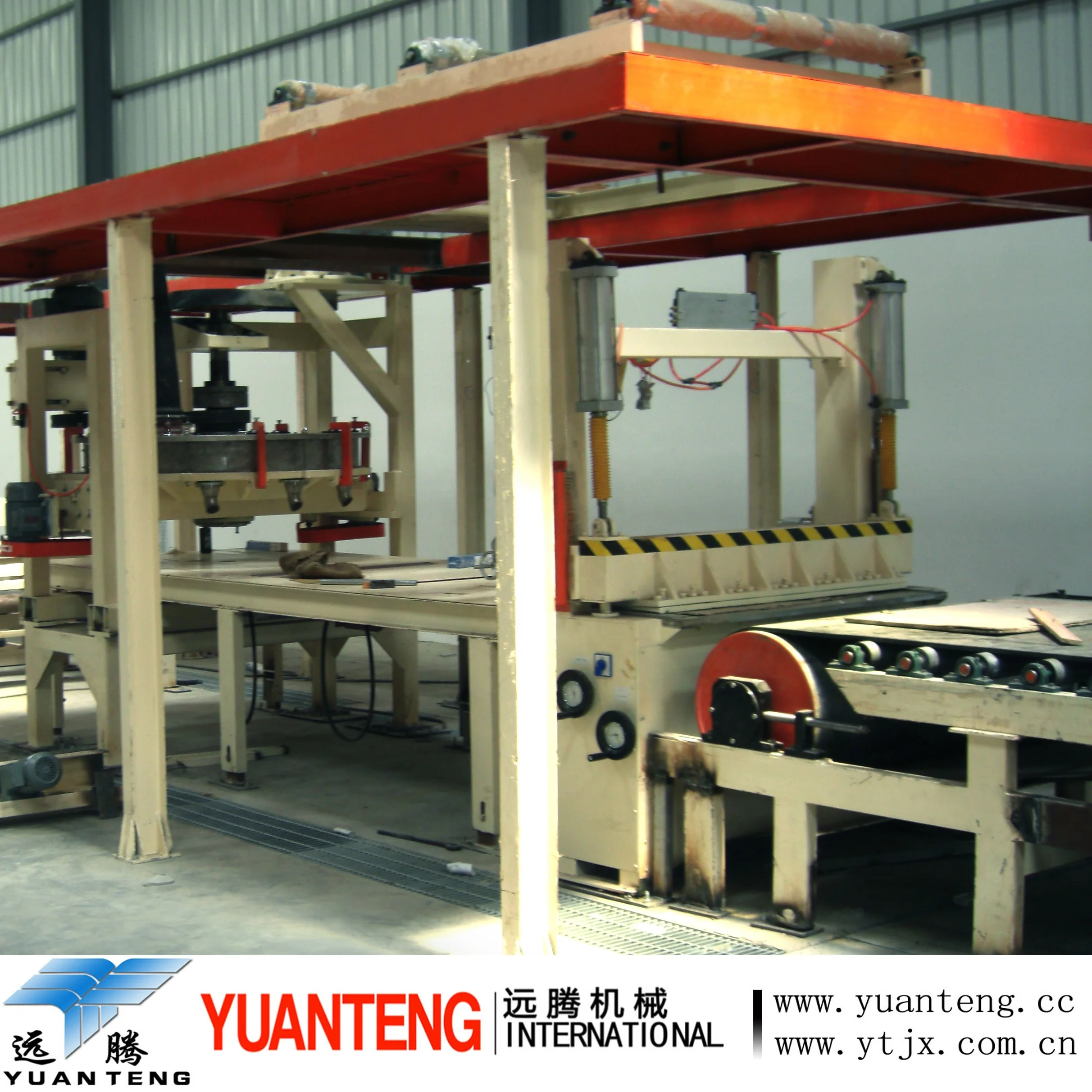 In stock gypsum board production line with capacity 15 million sqm one year
