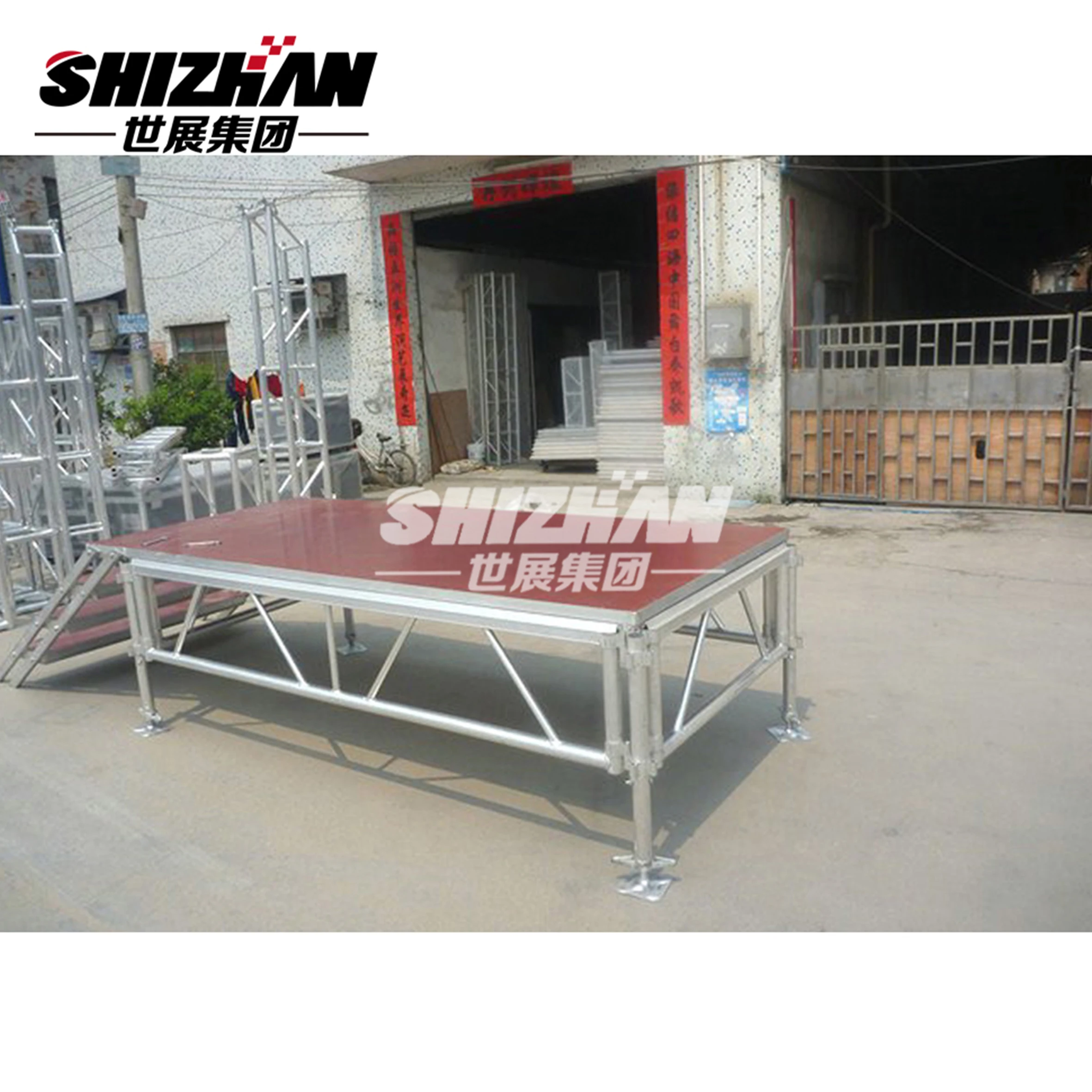 Shizhan Высококачественная алюминиевая уличная сценическая ферма передвижная сцена