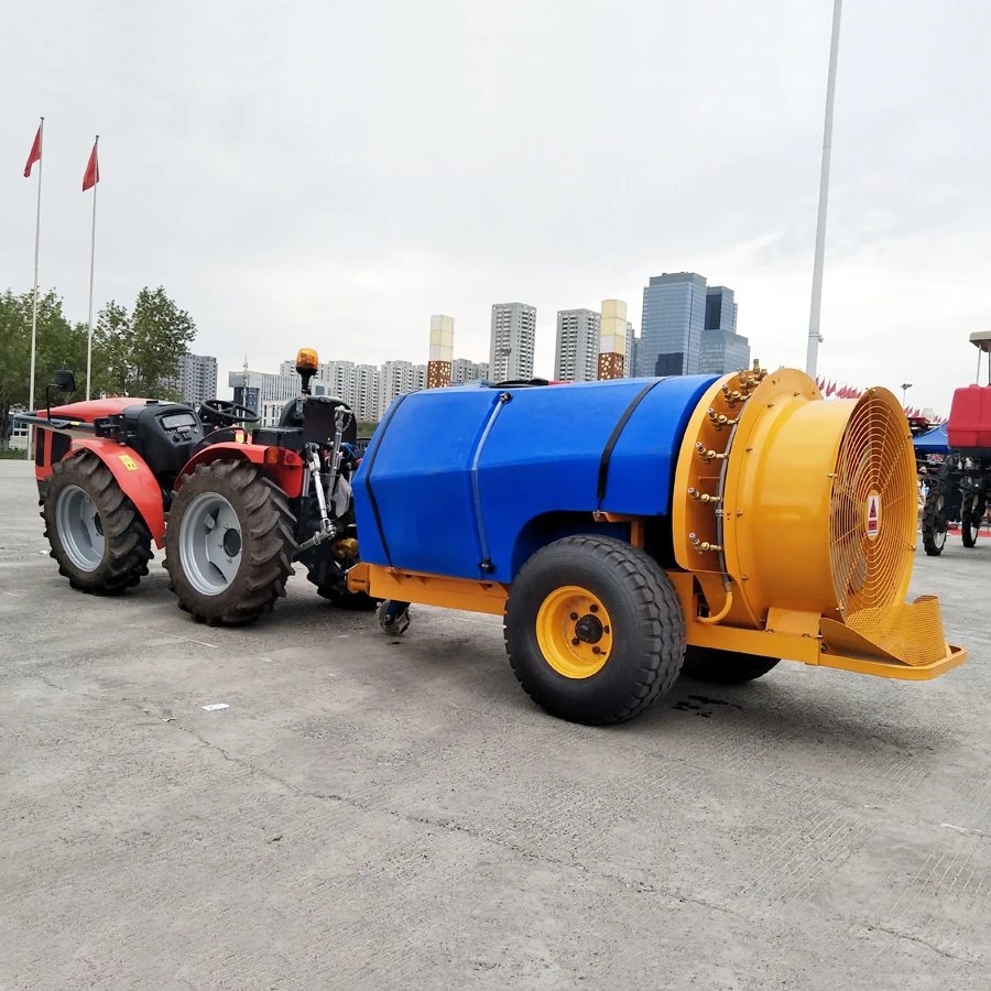 tractor trailed PTO drive orchard Air mist orchard sprayer