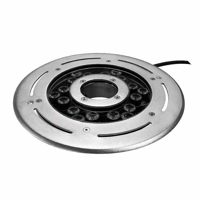 OutdoorIP68 316lss dmx  RGB 12 volt  fountain nozzle submersible led fountain lights