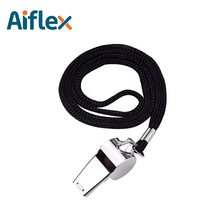 
Logo Carved Stainless Steel Referee Whistle Wholesale 