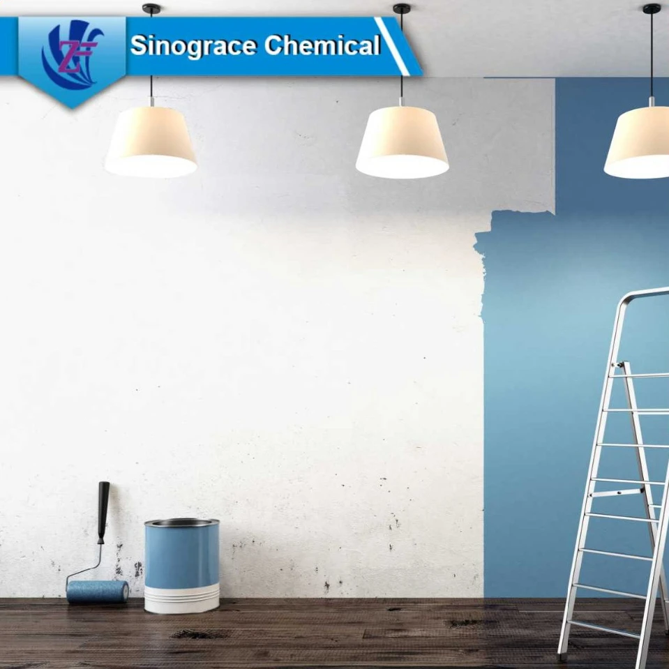 На водной основе стирол акриловой эмульсии полимер, используемый в интерьере стены с хорошим сводимости цвета