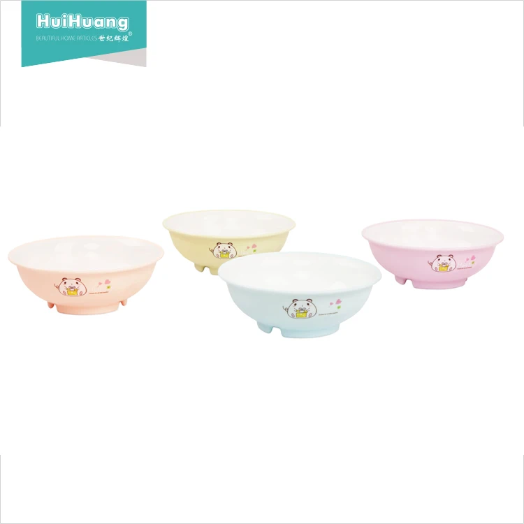 
good quality colorful tableware eco friendly kitchen large plastic bowls cheap plastic bowls hard plastic bowl for rice soup 