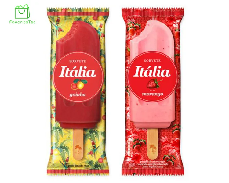 Food grade popsicle plastic packaging ice cream popsicle packaging bag