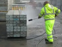 
1500bar 15lpm single dump gun aluminum formwork cleaning high pressure water jet cleaner 