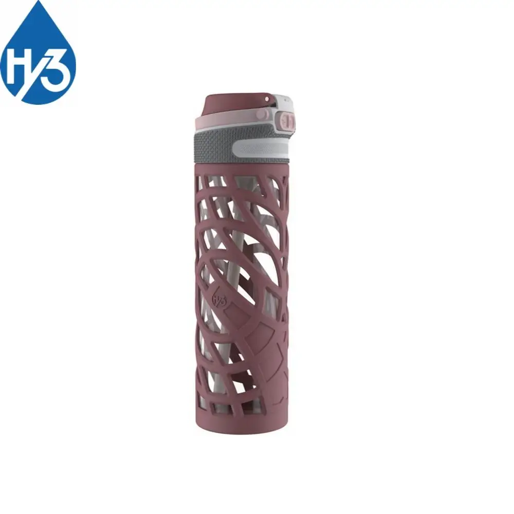 
Hy3 borosilicate glass sip drinking water bottle jar 
