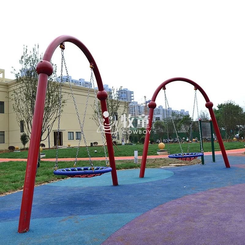 Outdoor Nest Swing Child Garden Swing Rope Round Swing