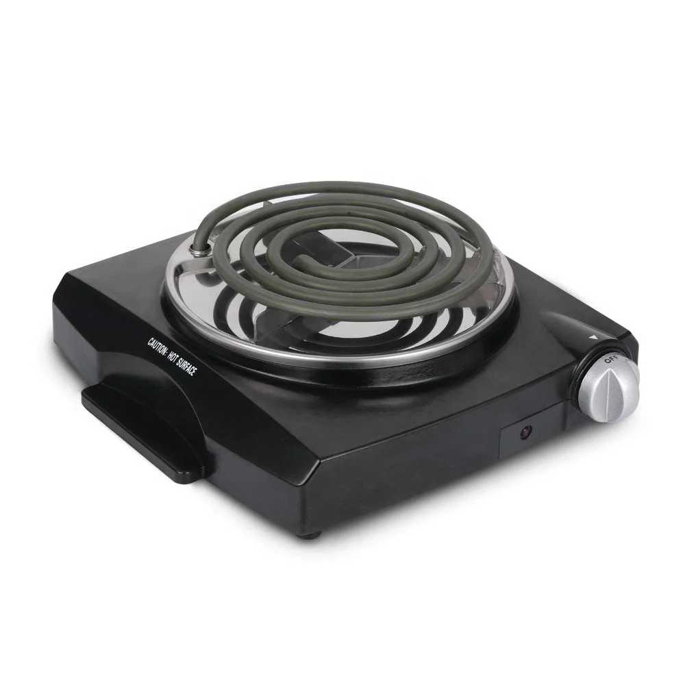 Electric single spiral hot plate burner stove