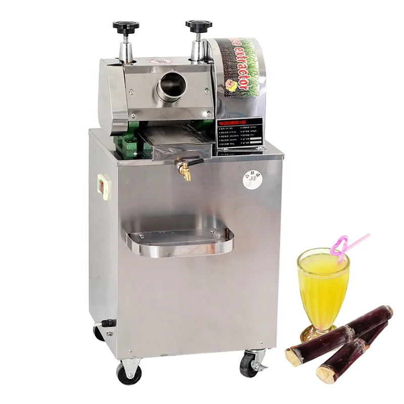 Neweek 3 ролик Электрический Сок сахарного тростника машина соковыжималка