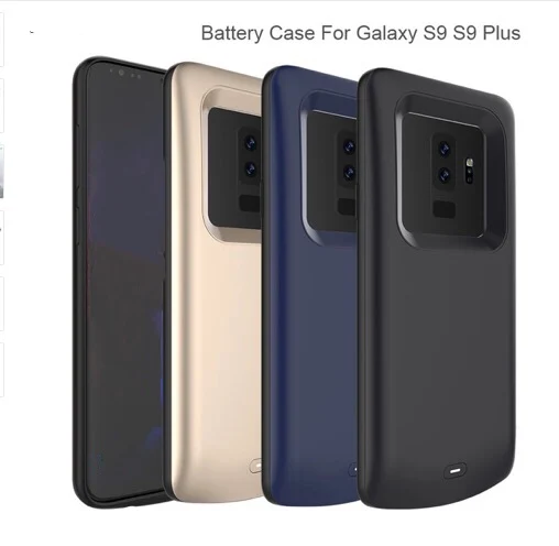 Тонкий чехол с внешним аккумулятором емкостью 5200 мАч для Samsung Galaxy S9