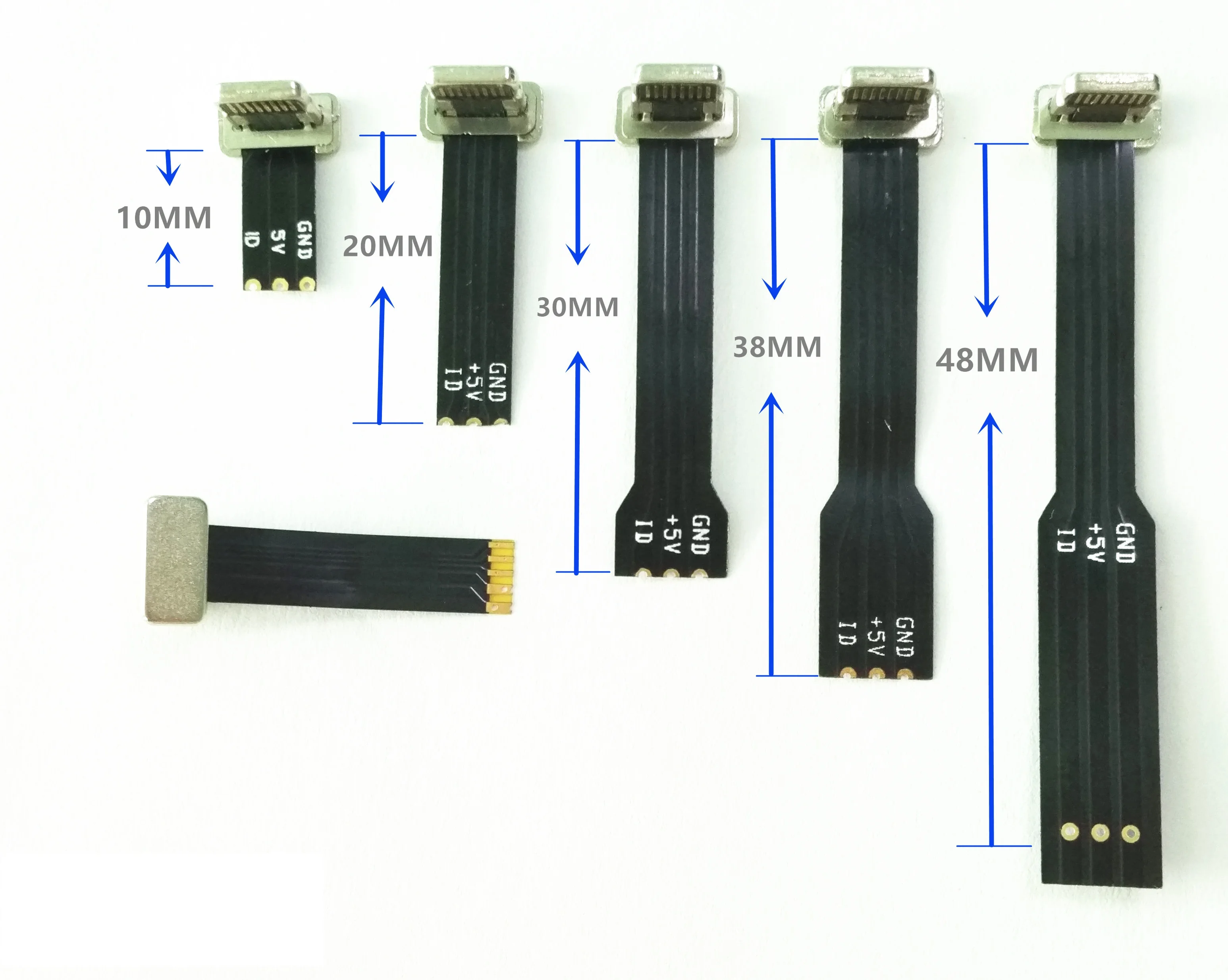 Customized OEM ODM Manufacturer wireless Charger for Iphone  FPV FFC  cable Angle flat FPV Cable