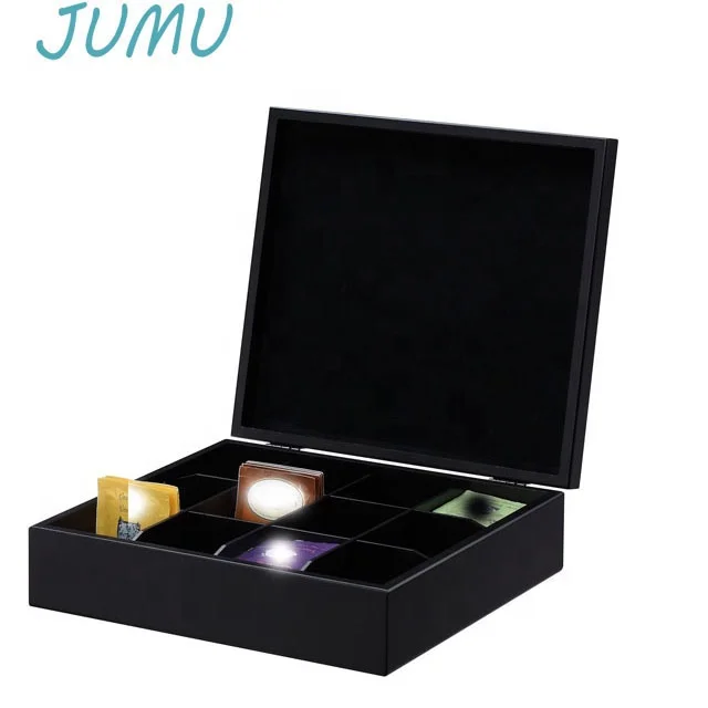12 compartments tea bags storage box for eu market