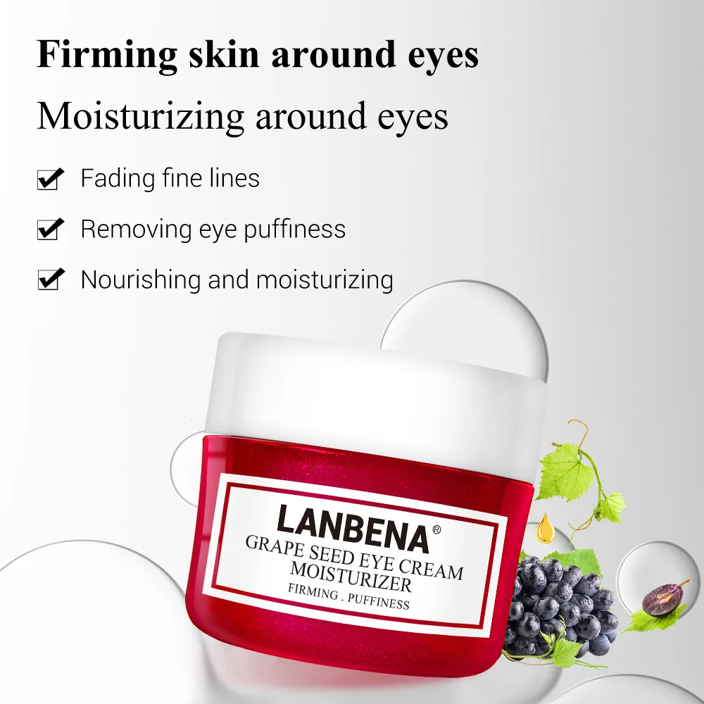 LANBENA крем виноградных косточек для подтягивания глаз укрепляющий