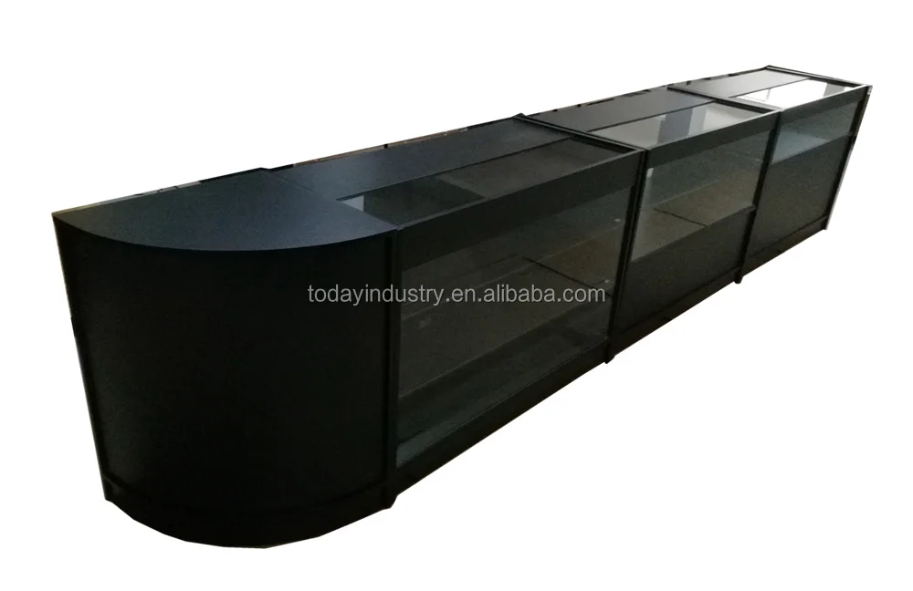 Shop supermarket cash counter table design for retail store