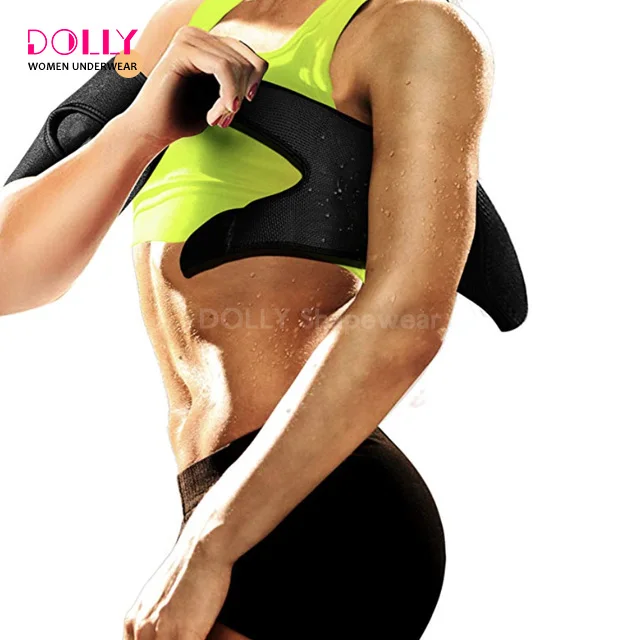 Sauna Heat Arm Trainer Bands Belt Slimmer Arms Fat Burners For Women Men