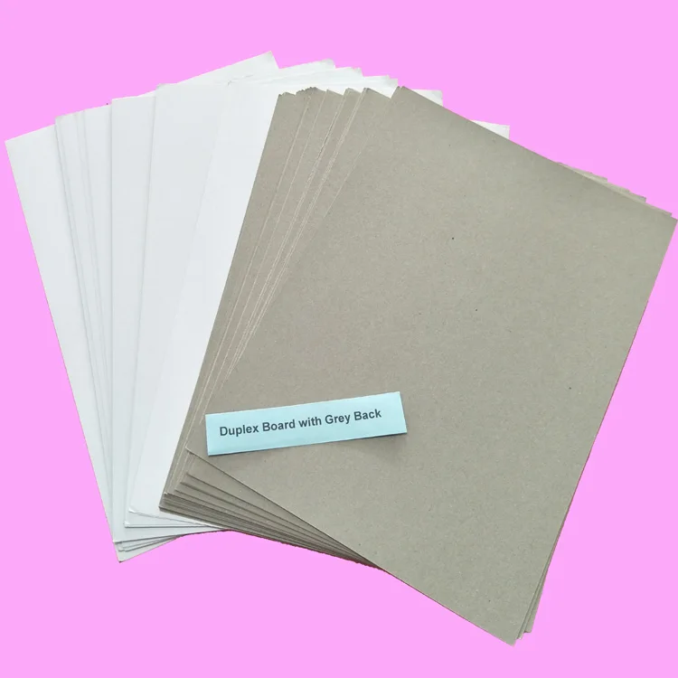 
best sale 2014 super quality Two side coated Duplex board 