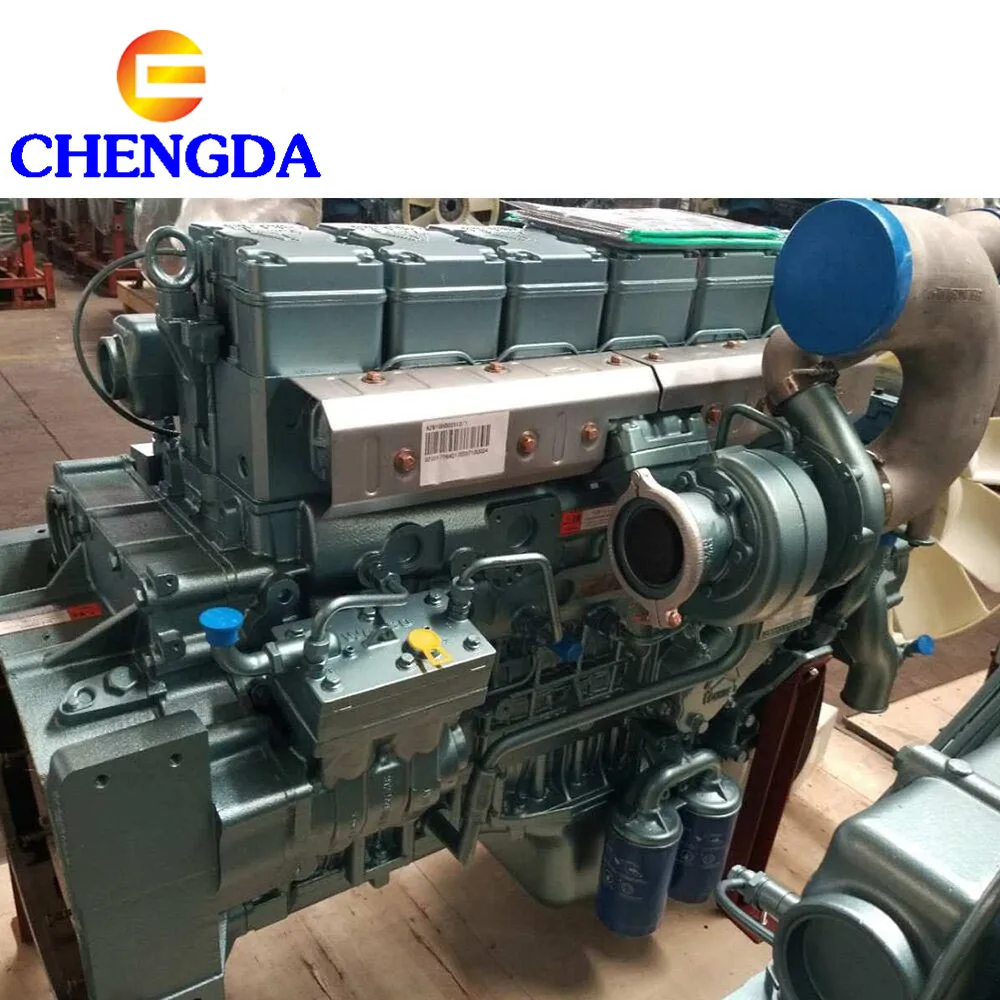 
China Orginal sinotruk howo 371hp 336hp wd615 truck engine 
