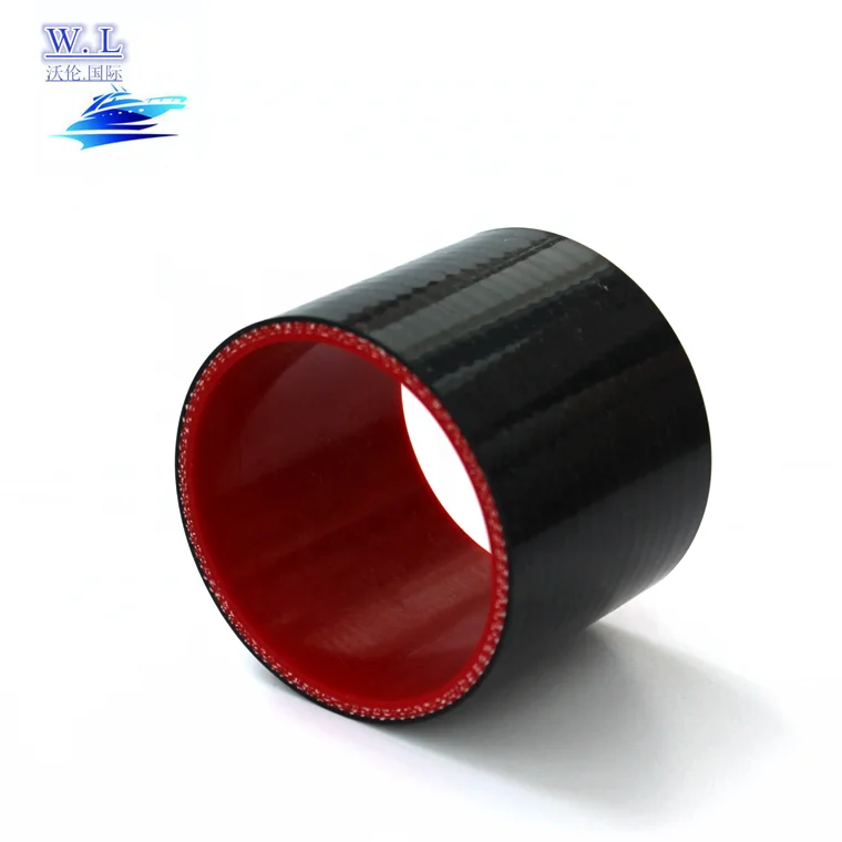 2021 Discount price straight silicone hose pipe 57mm radiator silicone pipe from wolun