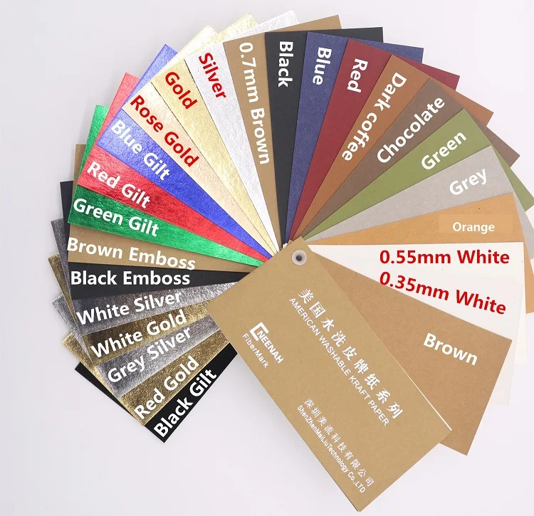 Factory Directly washable kraft tex with Best price high quality