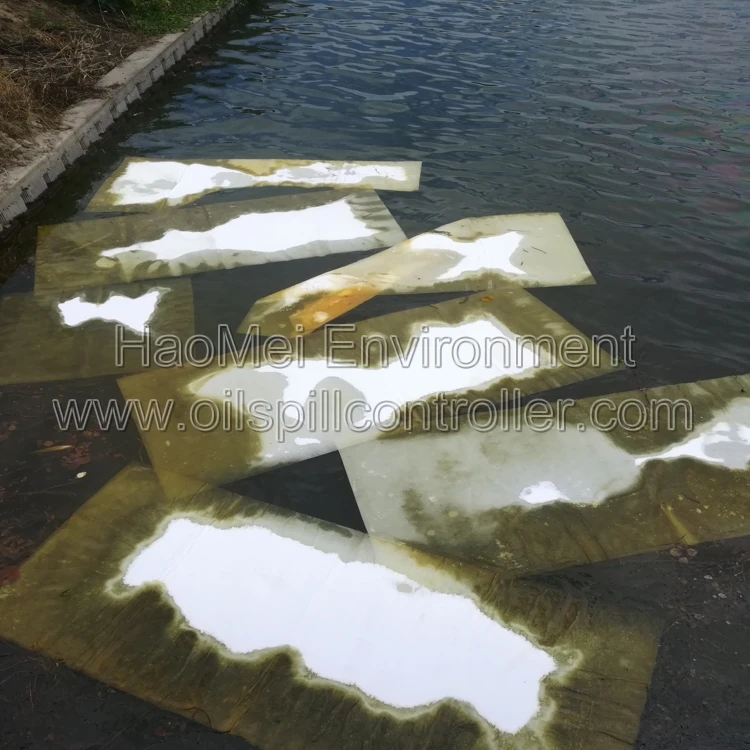 Plain White Oil Absorbent Pad