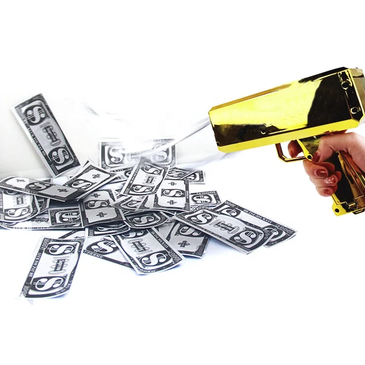 
Party toys electronic disgorge prop dollars money toy gun for all happen moment 