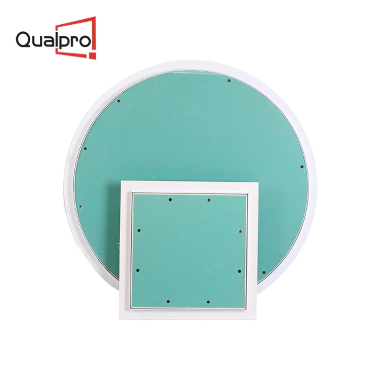 Wholesale price metal ceiling access panel round shape inspection door with gypsum board