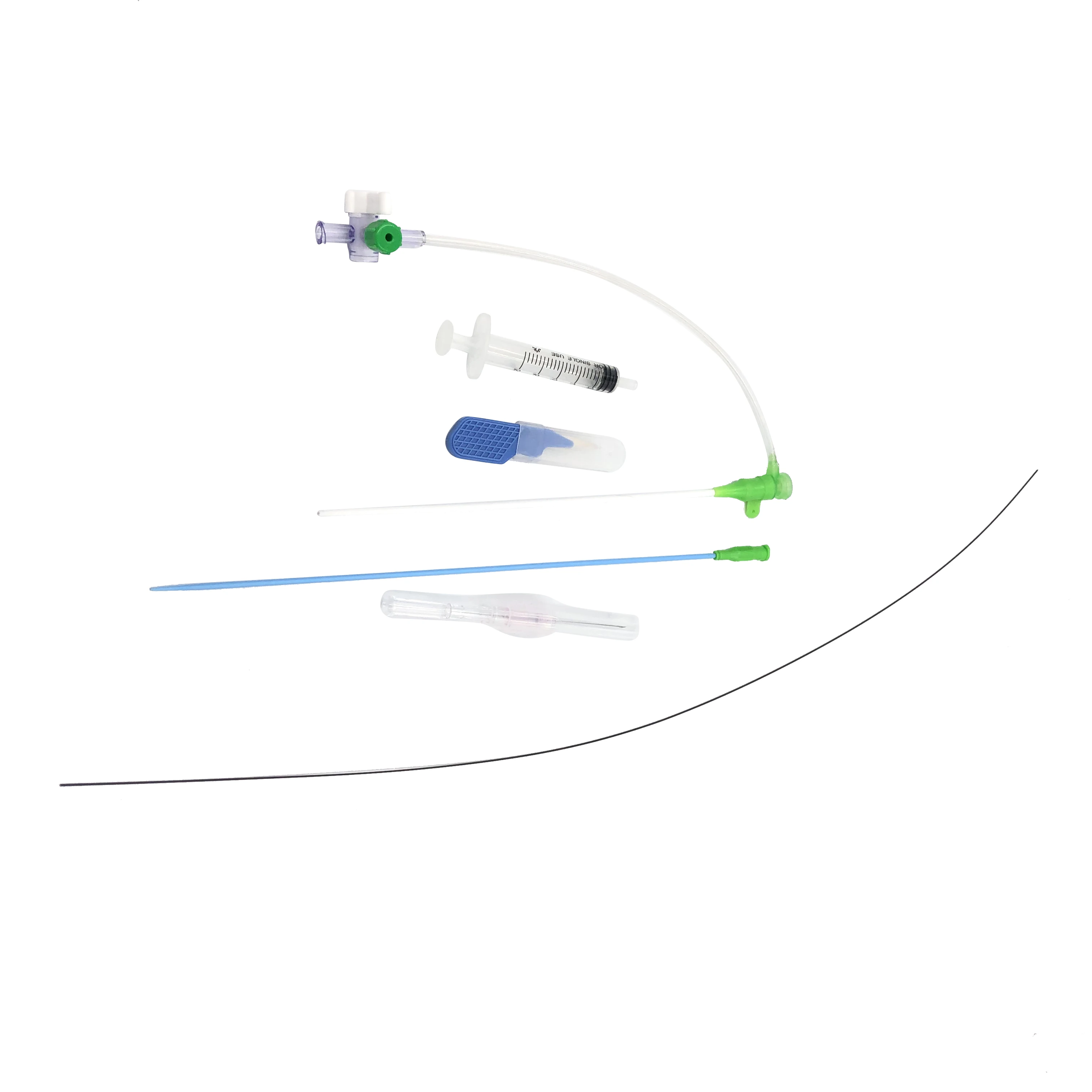 Transradial Hospital radial catheter introducer sheath set