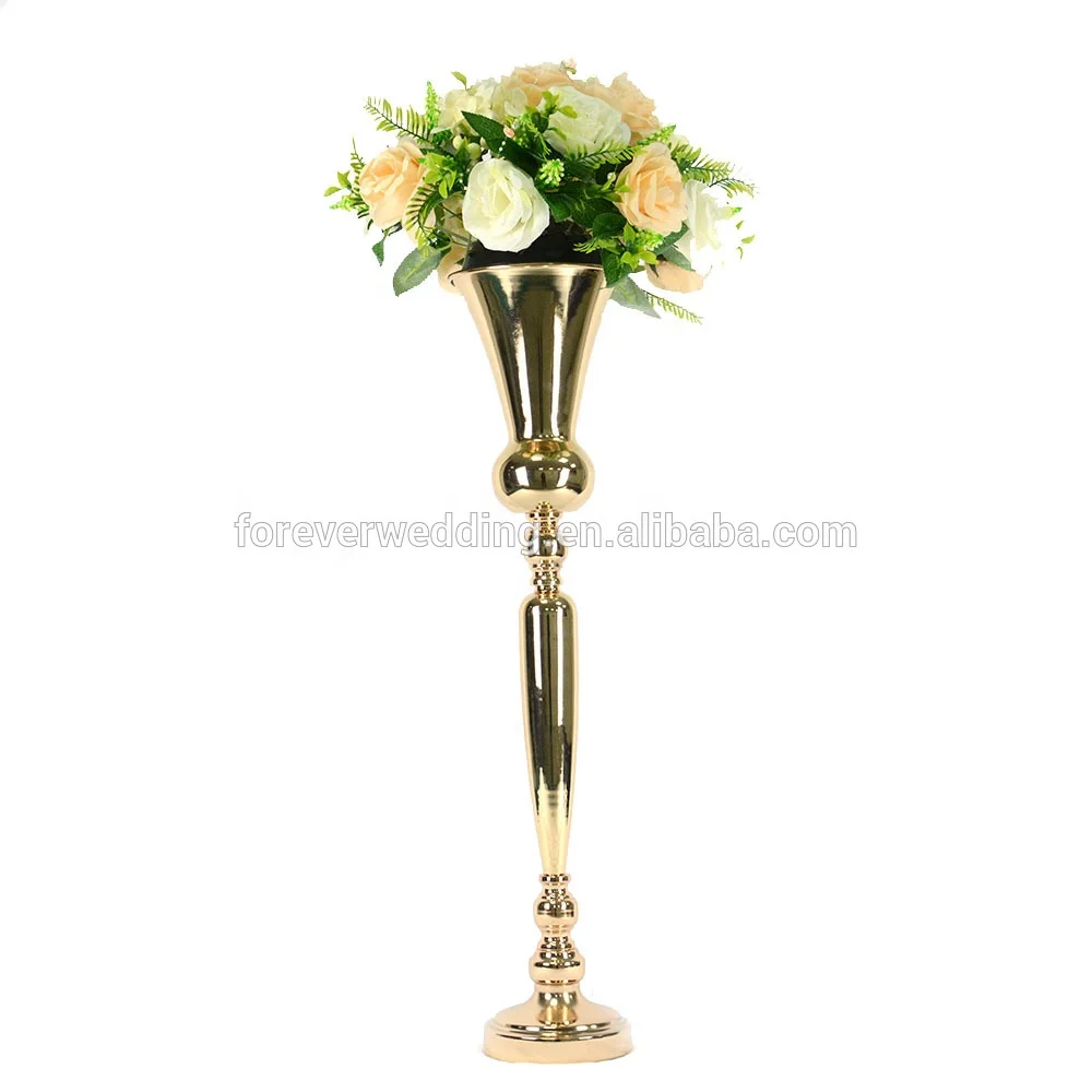 Wedding Flower Vase 78cm Tall Event Road Lead Table Centerpiece Pillar Flower Stand For Home Party Decoration