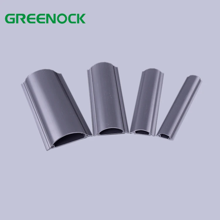 Ip65 Arc Shaped Pvc Electric Cable Trunking 100X75Mm 120X60