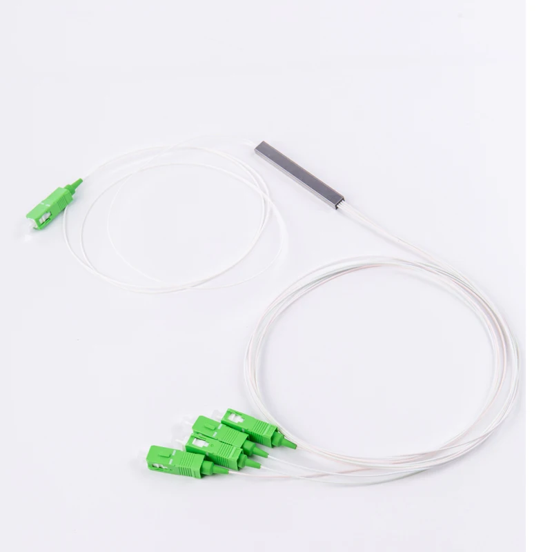 FTTH волоконно-оптических ПВХ corning 1 x n разделитель plc 1x2 1x4 1x8 1x16 1x32 голые разделитель plc