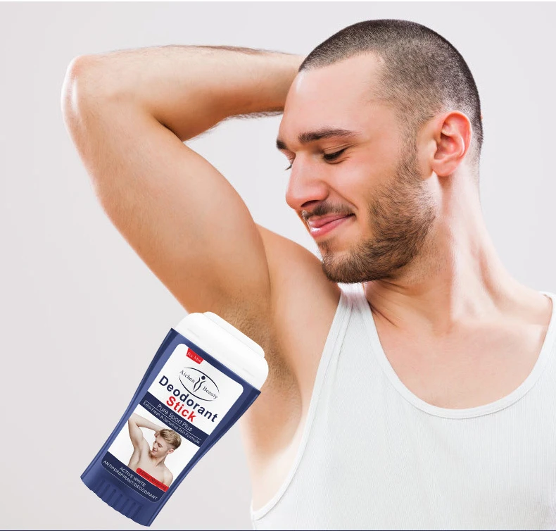 
Aichen Men Use Under Arm Skin Whitening Stop Sweat Summer Antiperspirant Armpit Deodorant Stick 