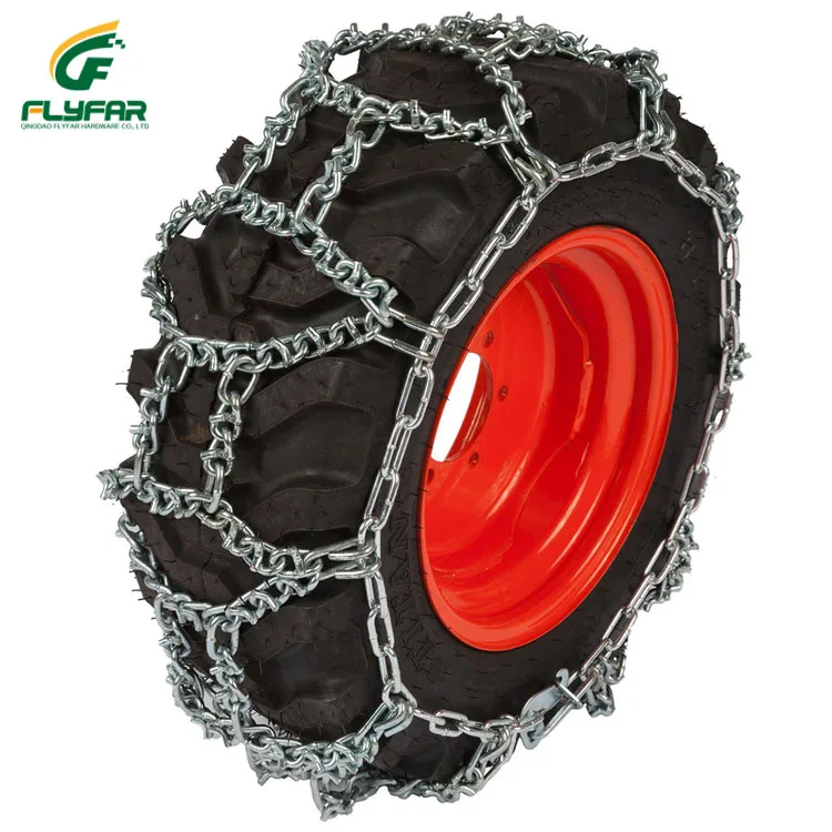 Forklift Tire Protection Snow Chain For Car