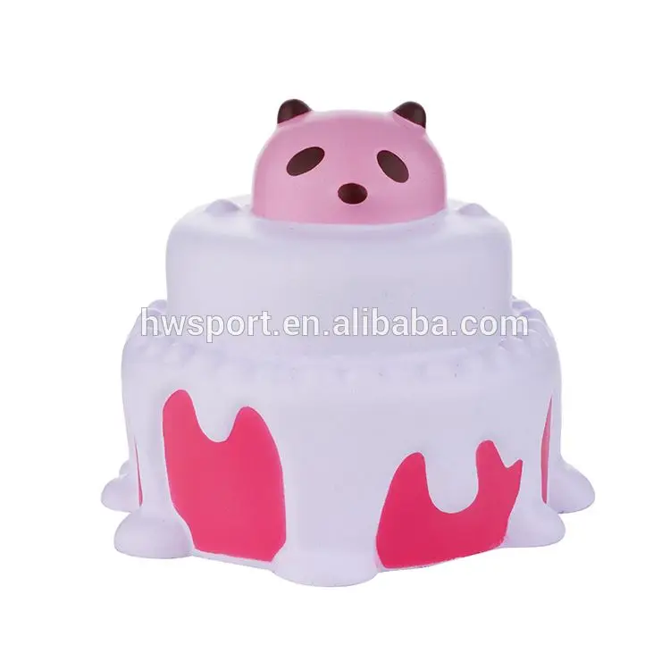 China hot sale cheap educational pressure release Kawaii rainbow color Donuts Squishy toy slow rising pu stress squeeze toys