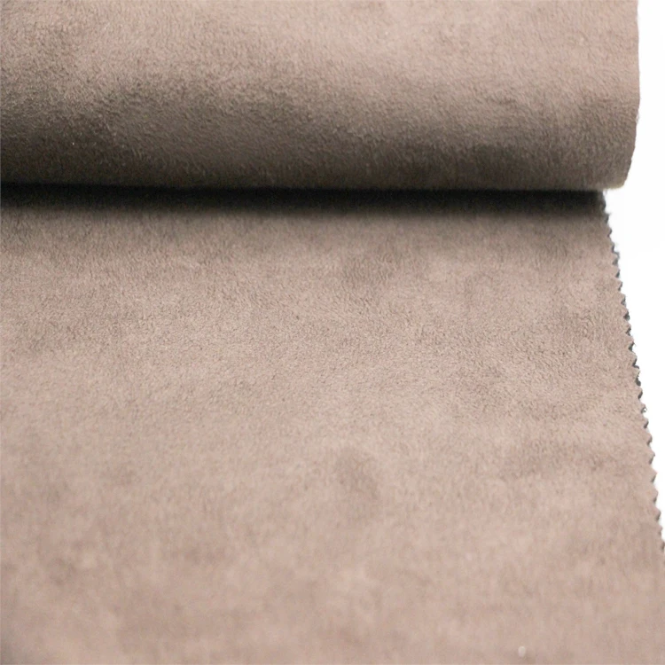 Hot Sell Polyester Thick Suede Bonded Sherpa Fabric for Jacket