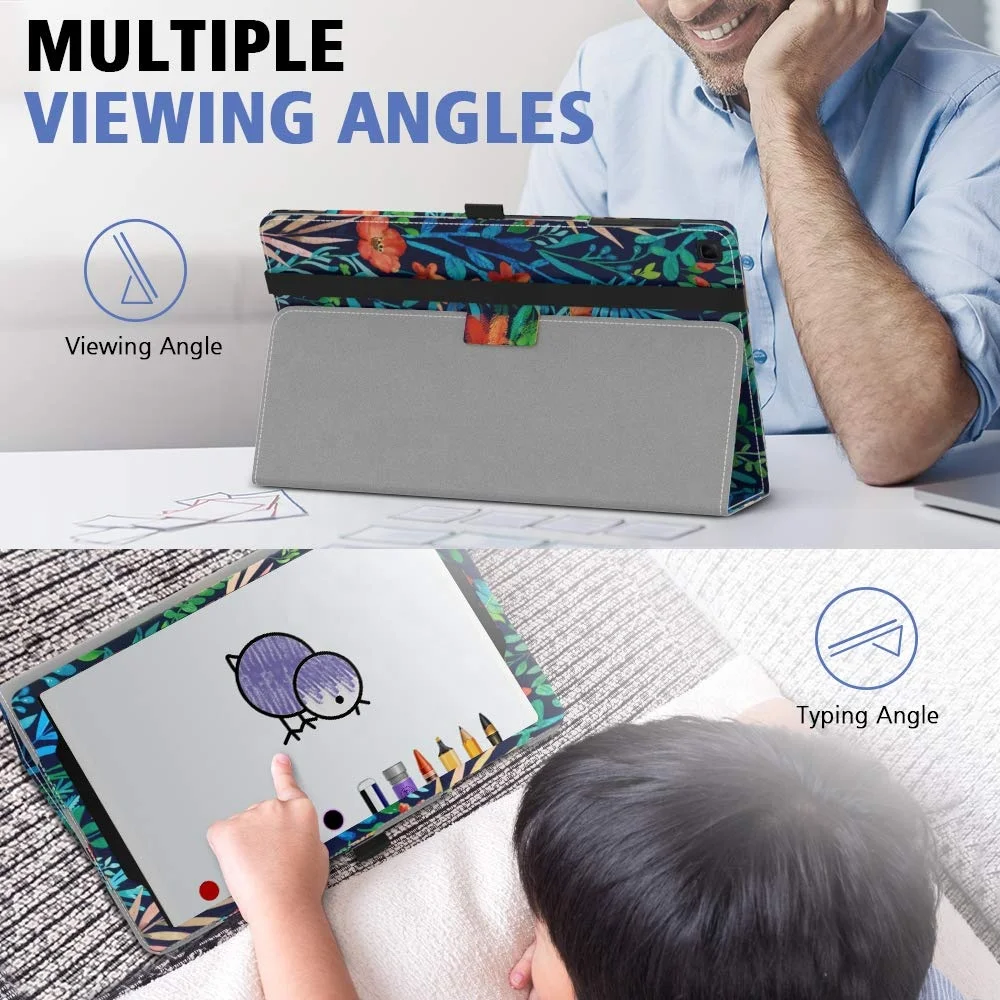 Моко тонкий складной чехол-подставка для Samsung Galaxy Tab A 10,1 дюймов SM-T510/SM-T515 2019 выпуска планшеты